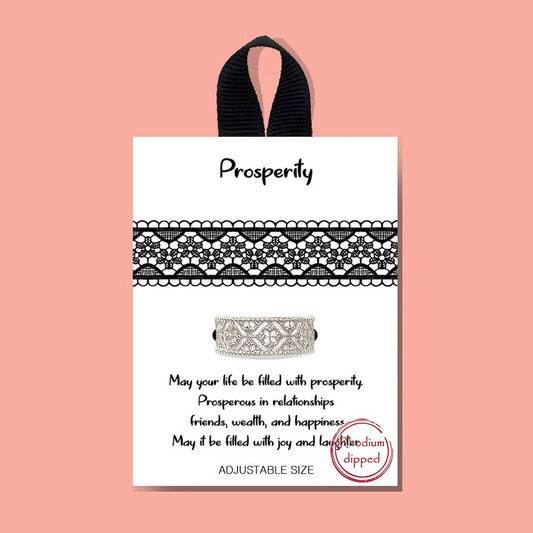 Prosperity Adjustable Ring