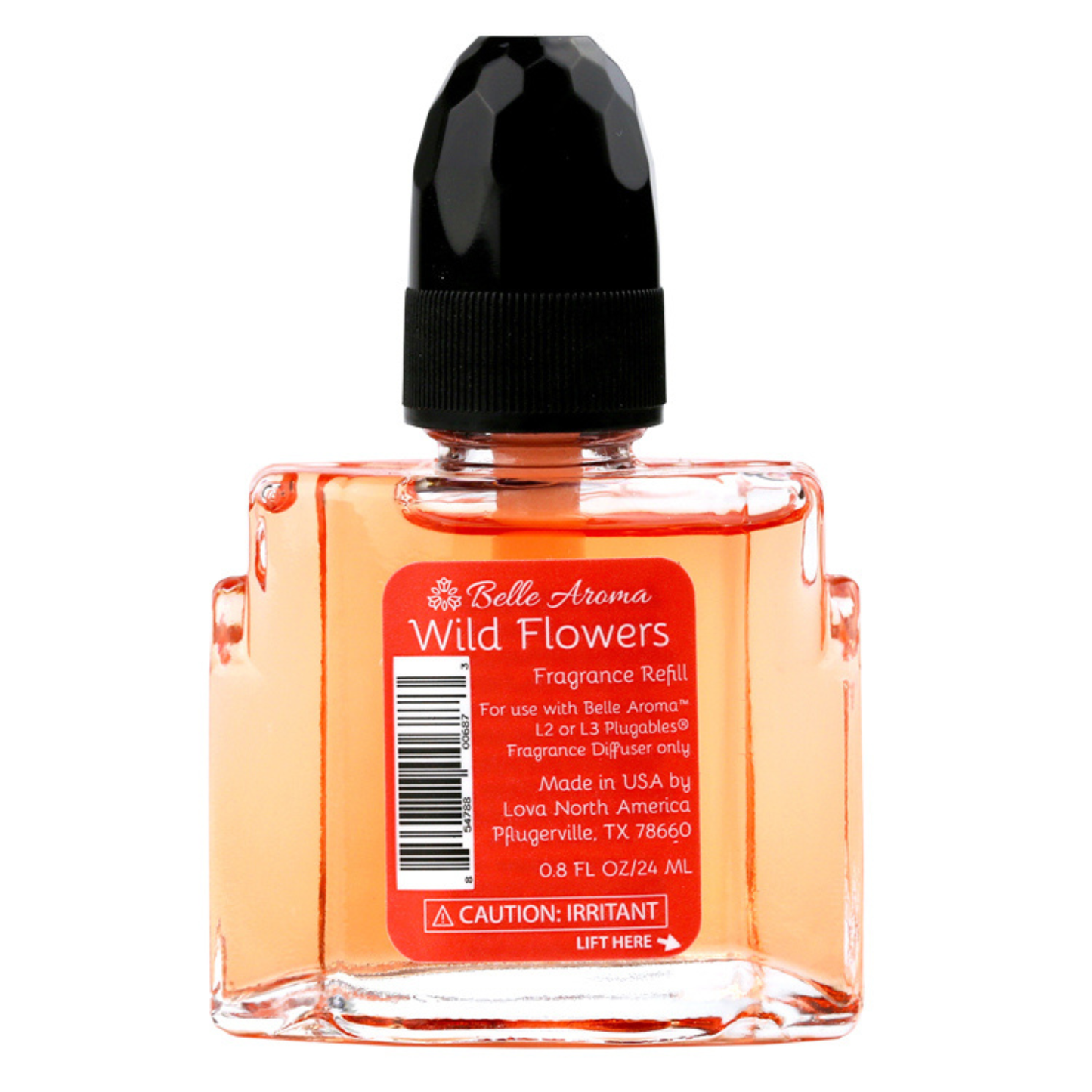 Belle Aroma Fragrance Oil Refill 4 Plugables® Wild Flowers