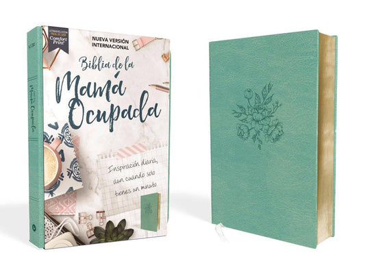 NVI, Biblia de la Mamá Ocupada, Leathersoft, Turquesa