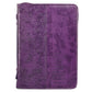 Bible Cover Fashion Purple Faith Heb. 11:1
