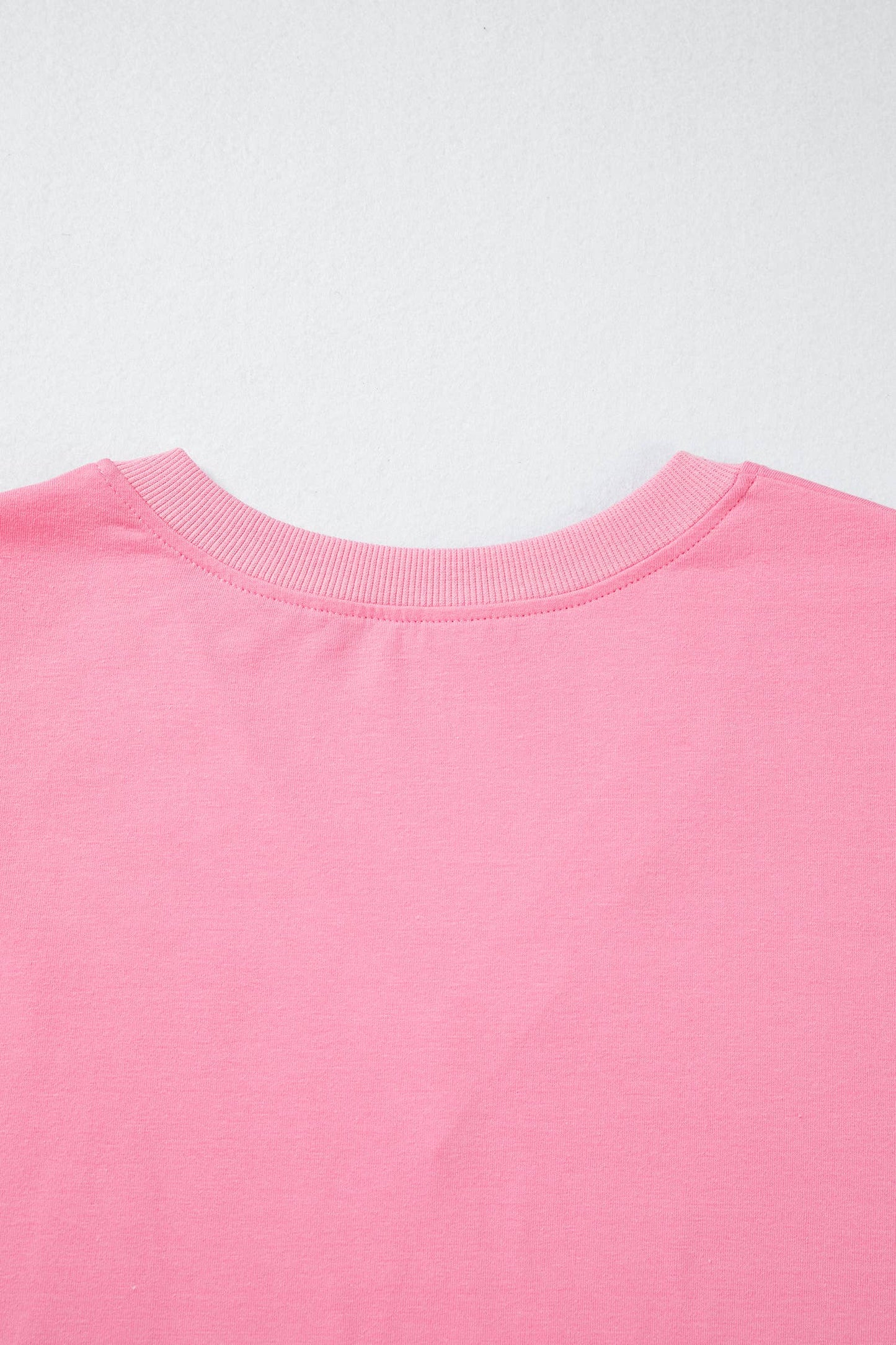 Solid Color V Neck Short Puff Sleeve Blouse | S-4X