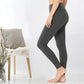 `.Tummy control waistband leggings
