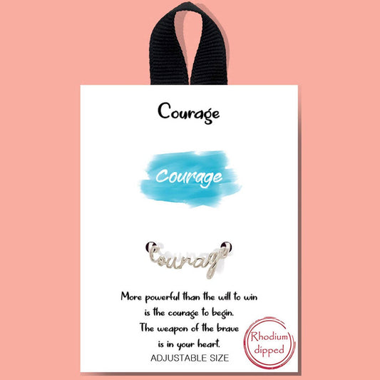 COURAGE Adjustable Ring