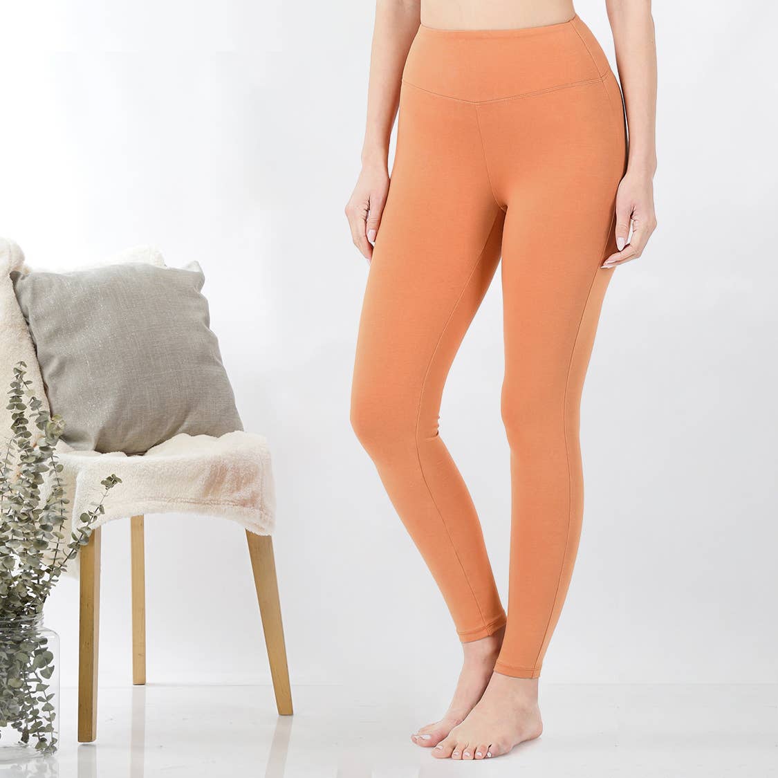 `.Tummy control waistband leggings