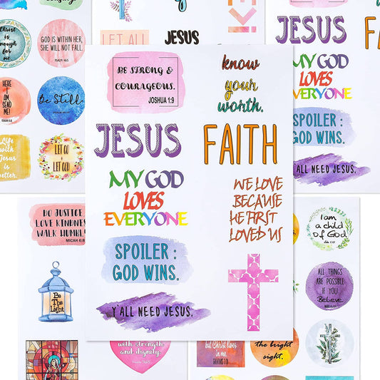 Christian Stickers for Faith and Inspiration