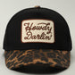 Howdy Darlin' Embroidered Leopard Brim Trucker Hat
