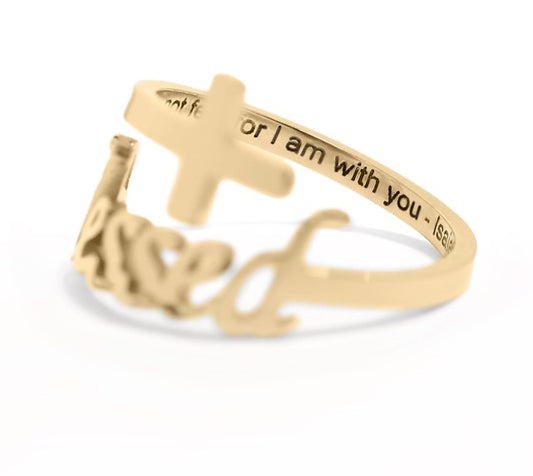Blessed adjustable Ring
