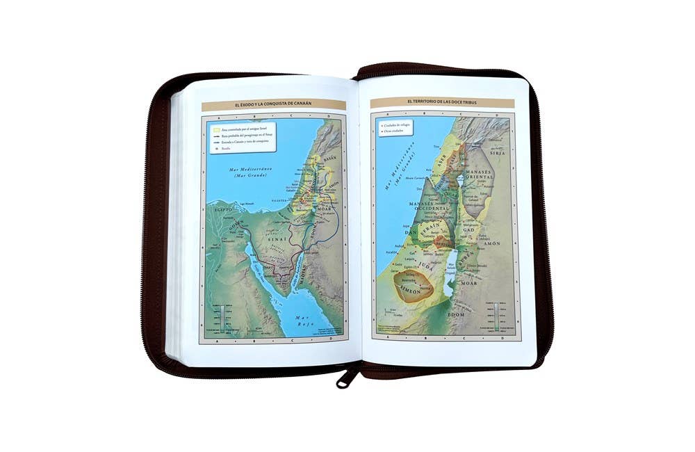 RVR60, Santa Biblia, Tierra Santa, Ultrafina, Letra grande,