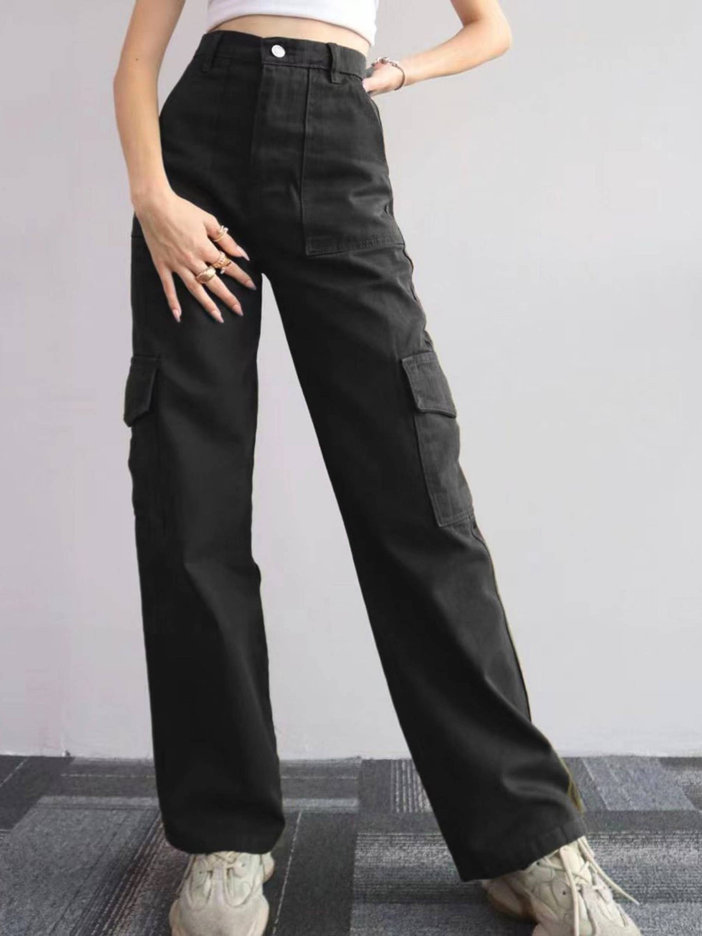 Casual Pants With Pockets