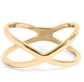 Stainless steel x Geometric Ring