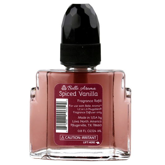 Belle Aroma Fragrance Oil Refill 4 Plugables® Spiced Vanilla