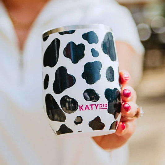 Cow Print Wholesale Stainless Steel Wine Tumbler