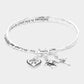 John 3:16 Bangle Bracelet