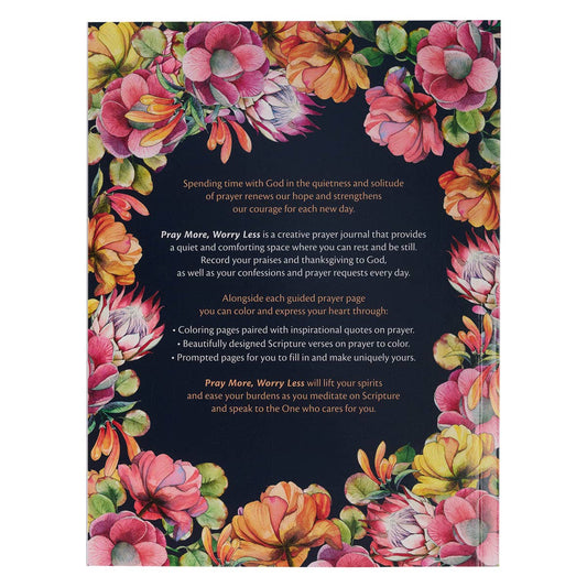 Worry Less, Pray More Prayer Journal SC