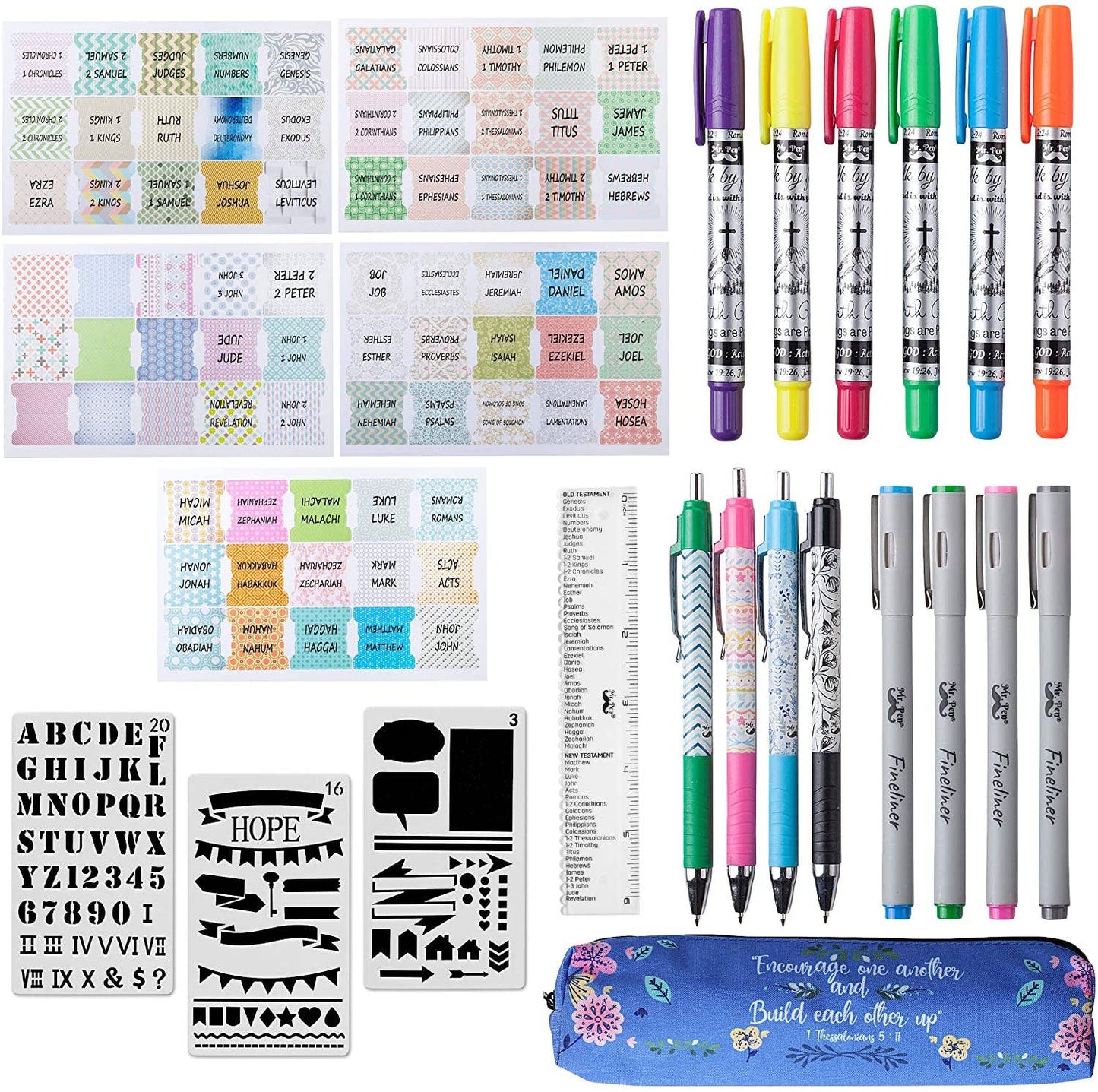 Mr. Pen Bible Journaling Kit and Supplies