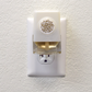 Floral Medallion White Plugables® Electric Home Fragrancer