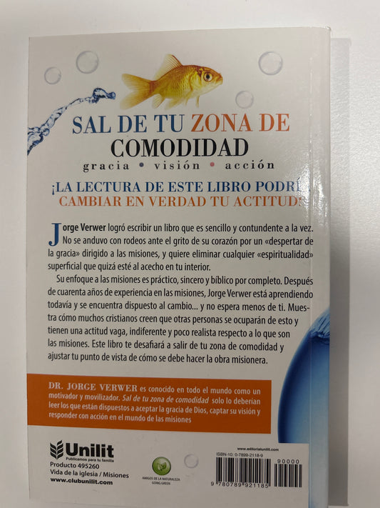 Sal de tu zona de comodidad