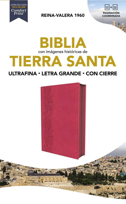 RVR60, Santa Biblia, Tierra Santa, Ultrafina, Letra grande