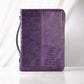 Bible Cover Fashion Purple Faith Heb. 11:1