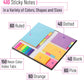 Mr. Pen Sticky Notes Set - 410 Tabs for Organization