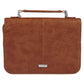 Bible Cover Classic Brown Faith Badge
