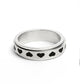 Stainless Steel spinner Heart Ring