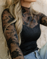 Mesh Black Top