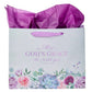 Gift Bag w/ Card LG Landscape Purple God's Grace Col. 4:18