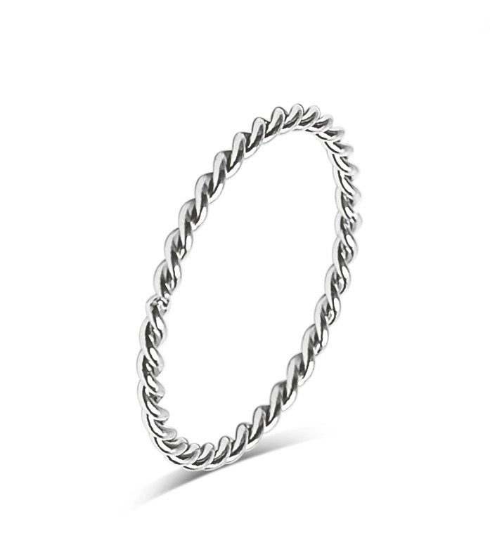 Stainless steel braided Ring