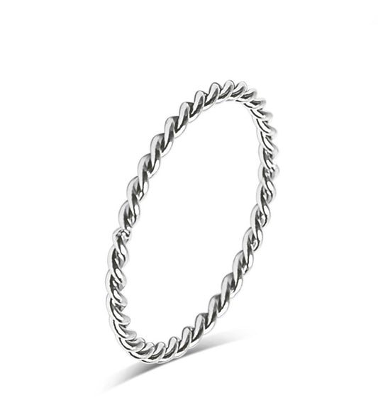 Stainless steel braided Ring