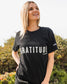 Gratitude Black Tee