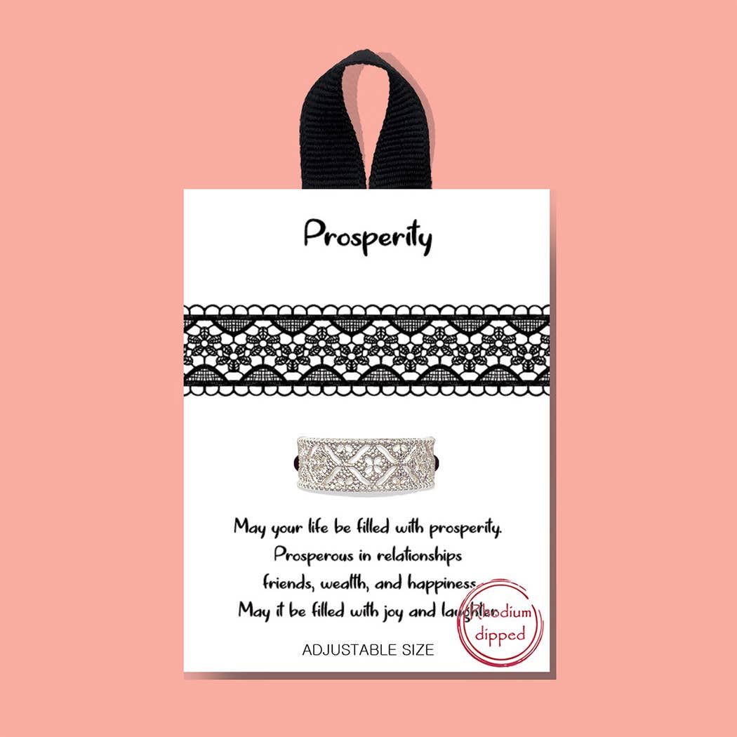 Prosperity Adjustable Ring