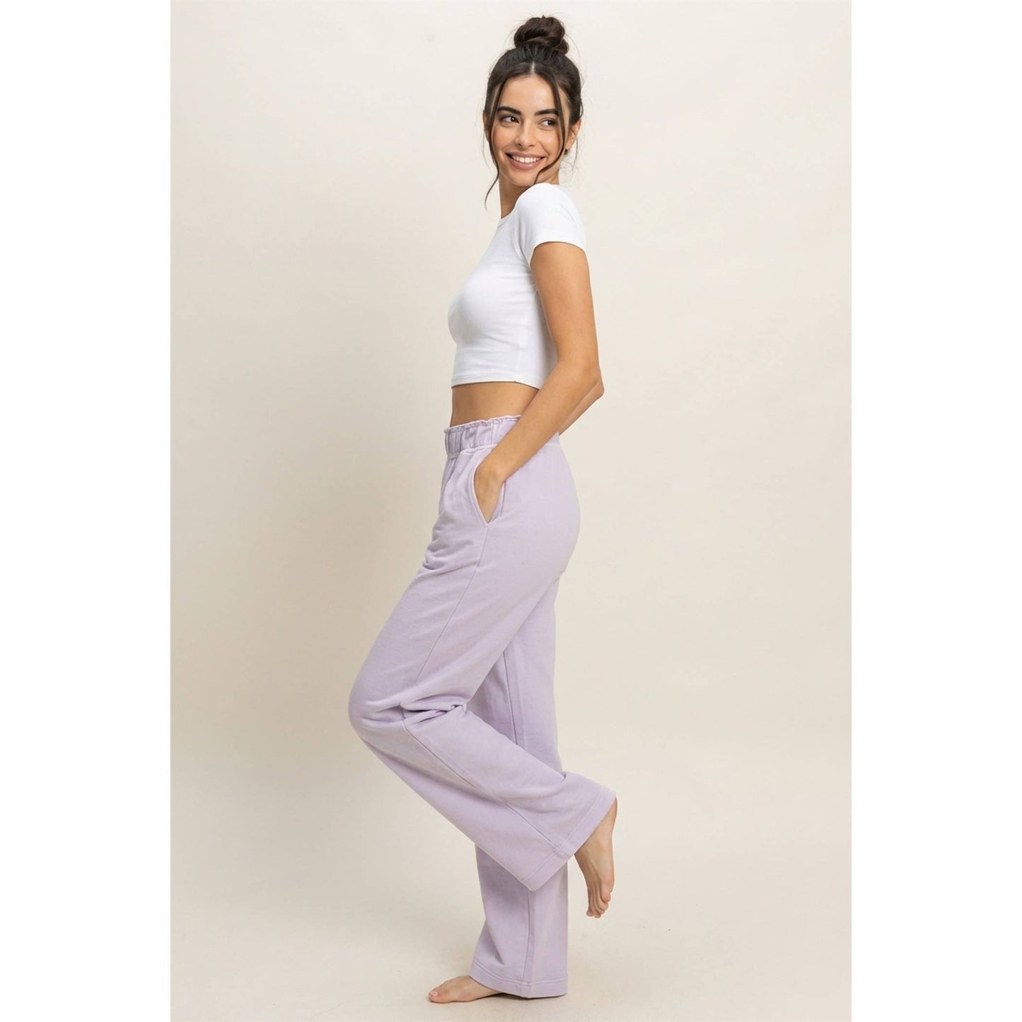High Waist Flare Pants
