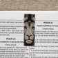 Magnetic Bookmark Set Strong and Courageous