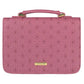 Bible Cover Fashion Pink Grace Badge