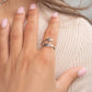 “Faith” adjustable Ring