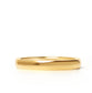 Gold PVD Stainless steel Blank Ring