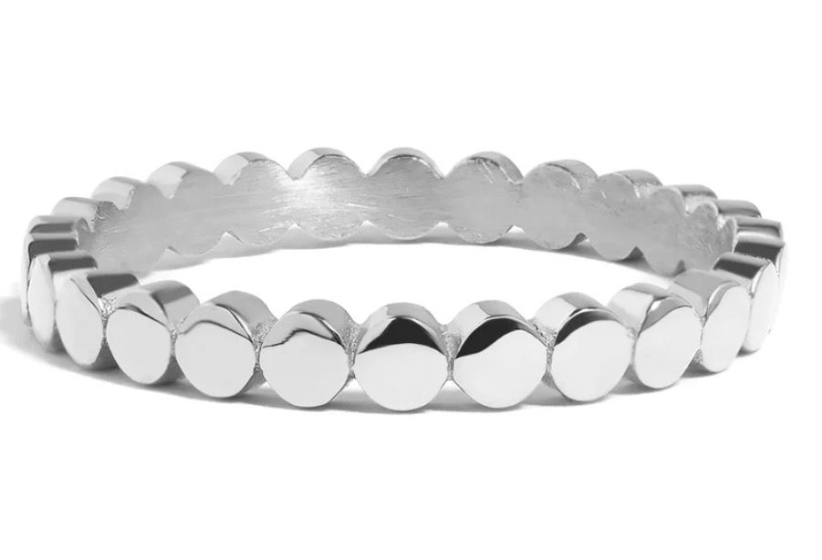 Stainless steel flat circle Ring