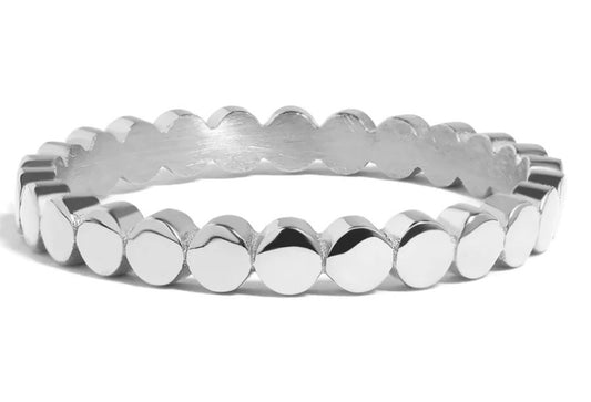 Stainless steel flat circle Ring