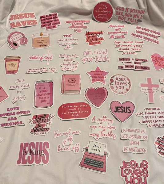 Christian themed Stickers