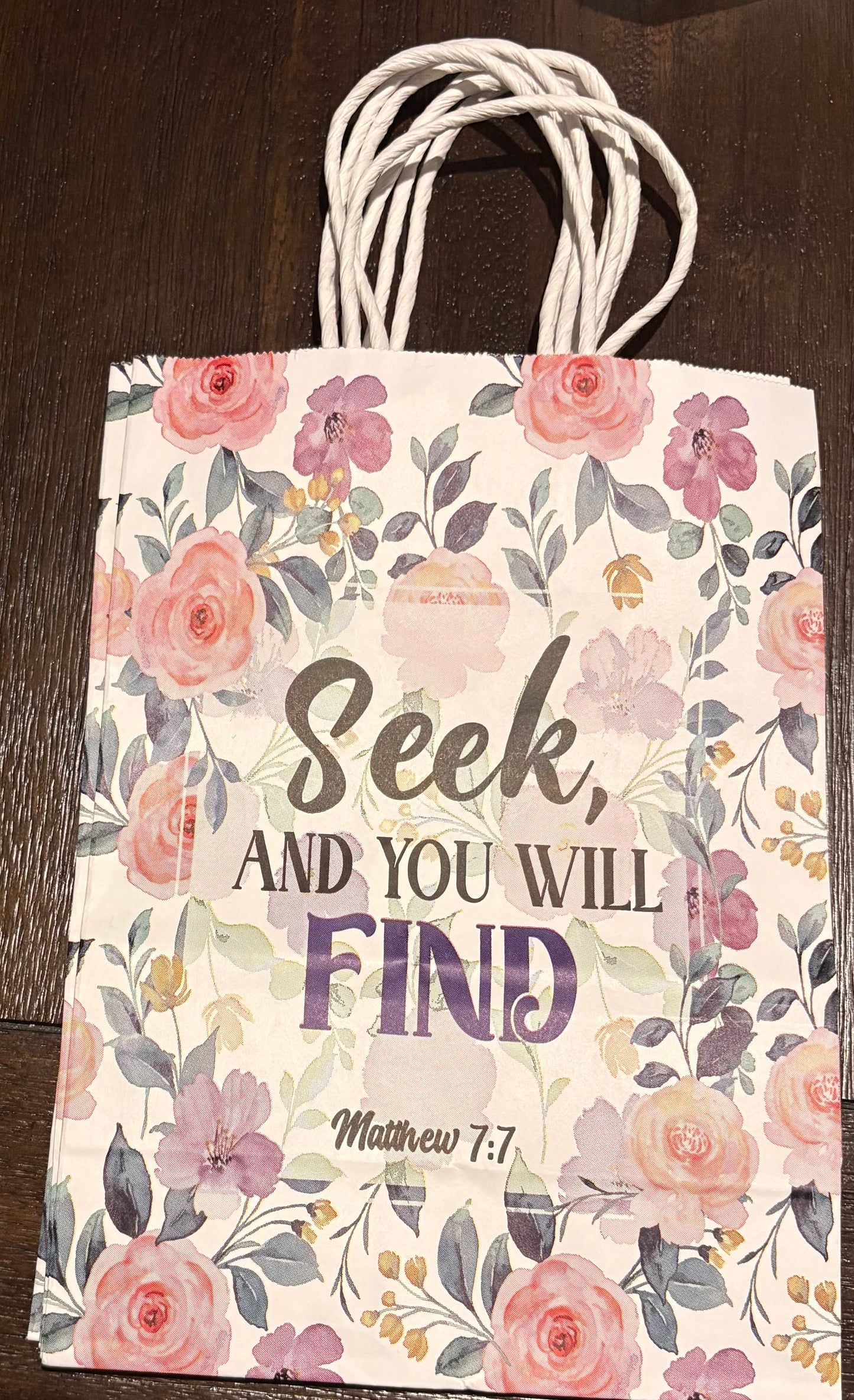 Small paper gift bags