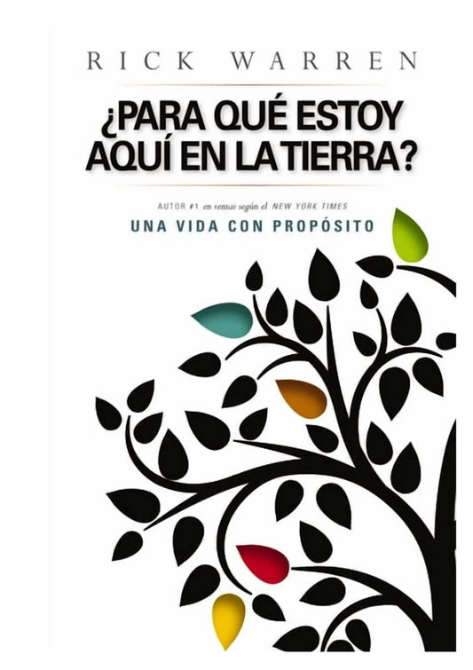 ¿Para que estoy aqui en la Tierra? Libro