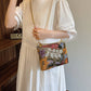 Embroidered Sequin Hand-held Chain Bag