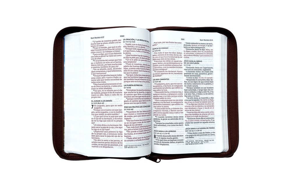 RVR60, Santa Biblia, Tierra Santa, Ultrafina, Letra grande,