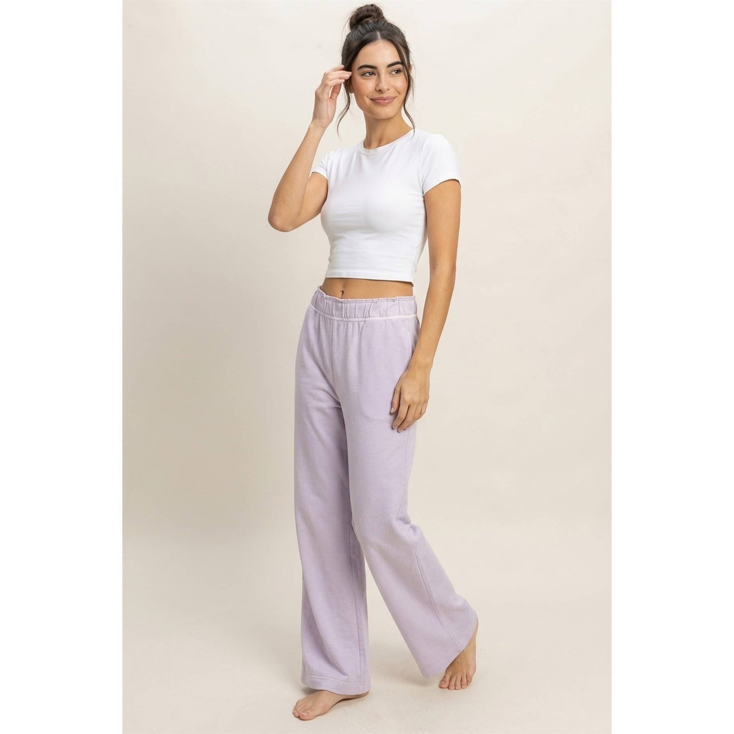 High Waist Flare Pants