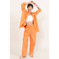 Poplin High Waist Wide Leg Pants