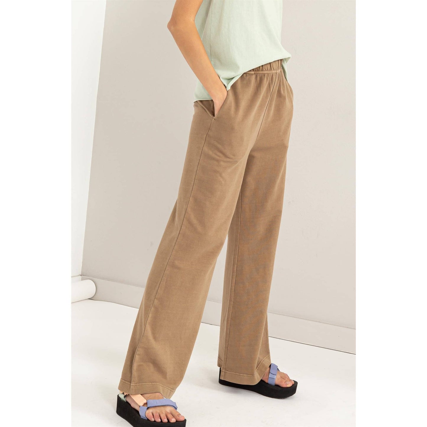 High Waist Flare Pants