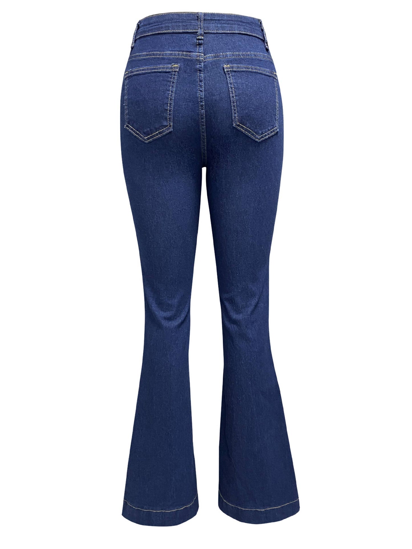 High Waisted Button Down Pants