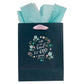 Gift Bag  Blue/Pink Let's Celebrate Ps. 107:4
