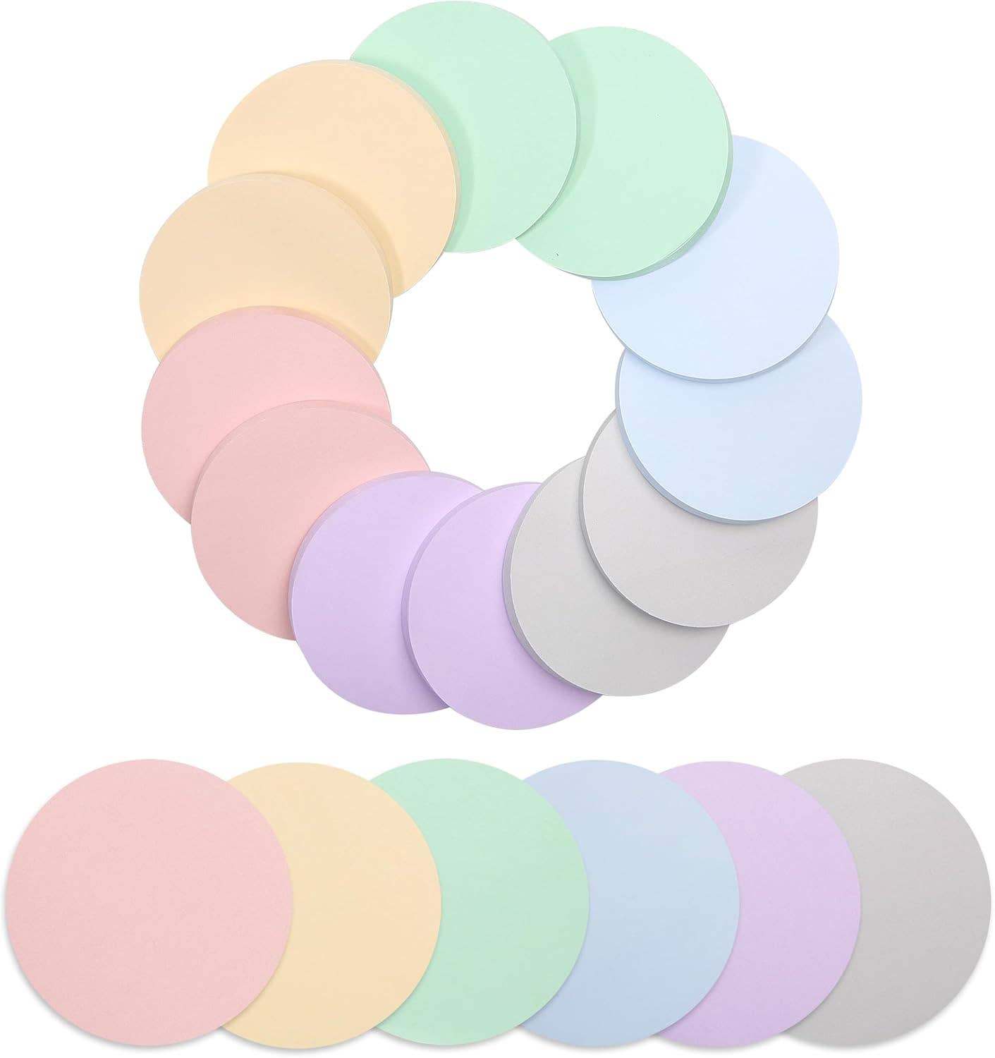 Colorful Round Sticky Notes